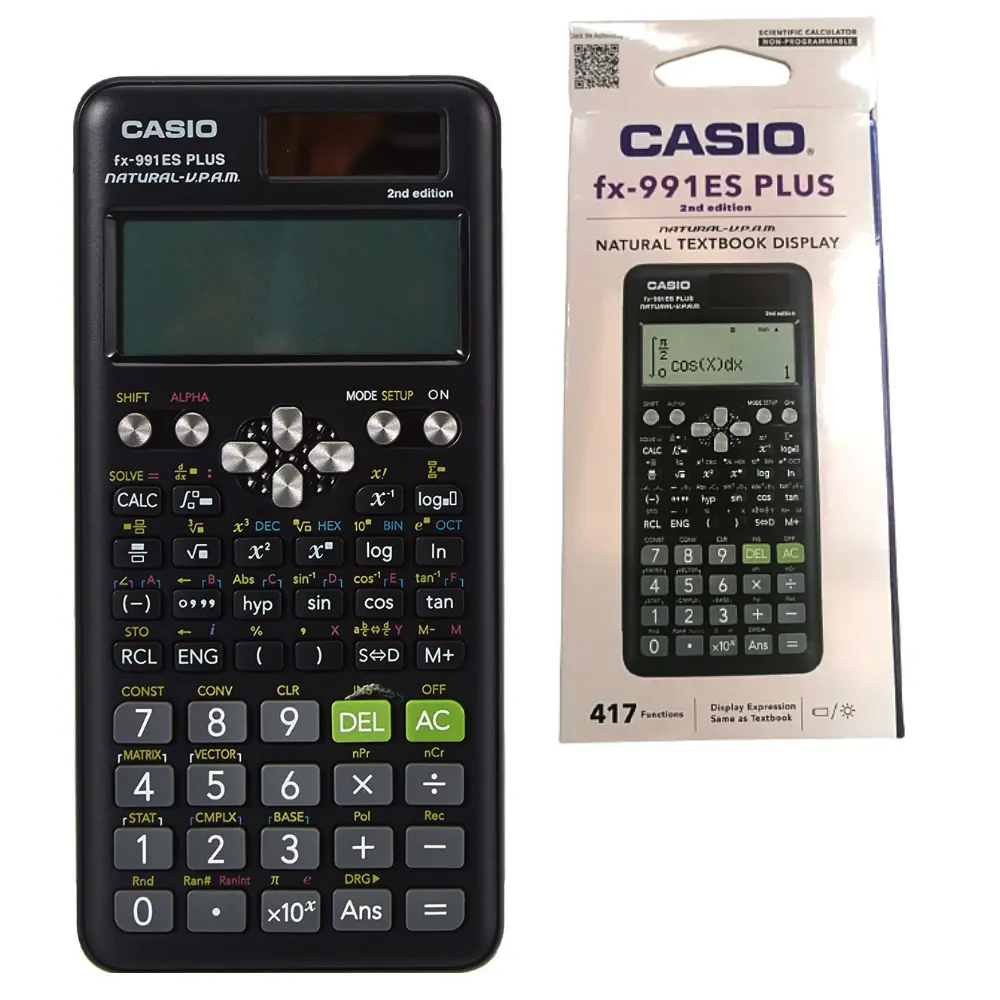 Calculadora Casio Fx-991es Plus-2 Negro - Negos